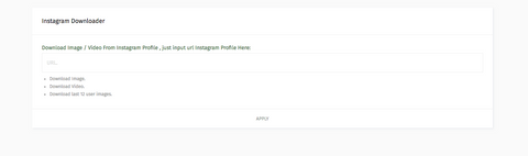 INSTAGRAM CONTENT DOWNLOADER NEXTPOST MODULE